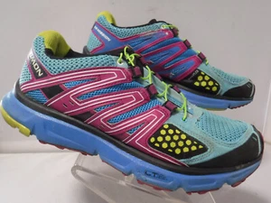 Salomon XR Mission 1 Womens Size 8.5 Teal Athletic Running Shoes Sneakers 327035 - Picture 1 of 18