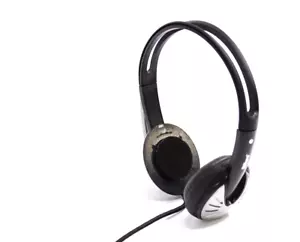 iMicro SP-IMME282 Wired USB Headphone w/ Microphone Volume Control (Black) - Picture 1 of 7