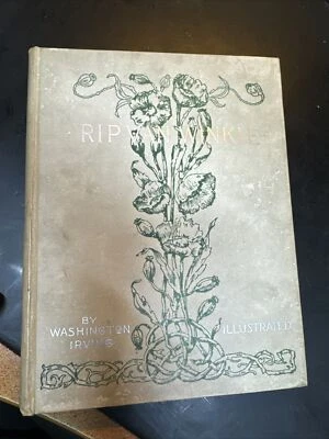 Rip Van Winkle by Washington Irving HC 1897. (See Desc & Pics) - Image 1 of 4