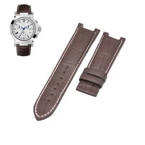 22mm Brown Leather Watch Strap For Guess Collection I31000G1 - Picture 1 of 7