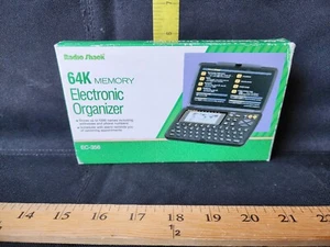 Vintage Radio Shack EC-356 64k Memory Electronic Organizer New In Box Tested - Zdjęcie 1 z 3