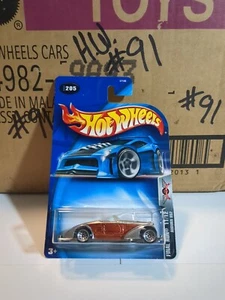 HOT WHEELS FINAL RUN 11/12 AUBURN 852 #205 DIECAST 1:64 MATTEL 2003 MOC NEW - Picture 1 of 5