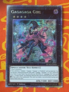 YUGIOH GAGAGAGA GIRL STARLIGHT RARE 1. NM DUAD-DE043 *VERSAND 30. JUNI* - Bild 1 von 2