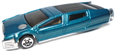 Hot Wheels Sentinal 400 2001 limusina azul fundido a presión 1:64 coche limusina de 3 1/4" con negro Foto 1 de 4