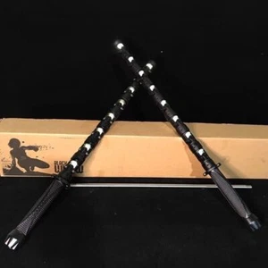 1:1 Avengers Infinity War Black Widow Weapon Cosplay Prop Baton Stick Light-up - Picture 1 of 21
