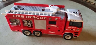 Fire Department 22 (Fire Rescue) pull back Diecast toy by Realtoy - Image 1 of 4
