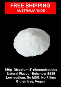 150g Disodium 5′-ribonucleotide E635 - flavour enhancer - Vegan Gluten free - Bild 1 von 1