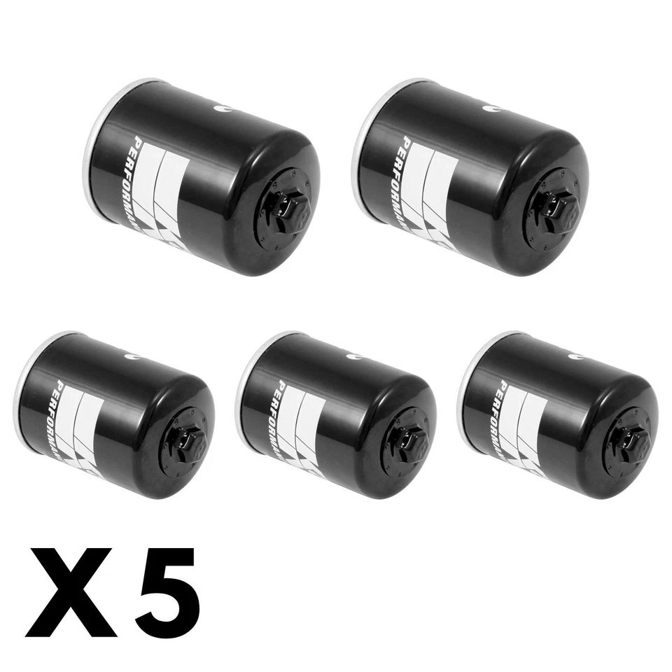 Paquete de 5 filtros de aceite K&N para Victory Cross Country Tour 2015-2017 Foto 1 de 1