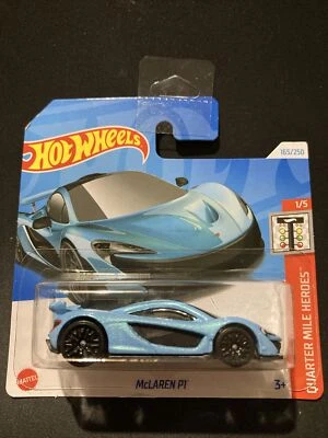 Hot Wheels McLaren P1 Quarter Mile Heroes 1/5 2024 HTB85 165/250 - Immagine 1 di 4