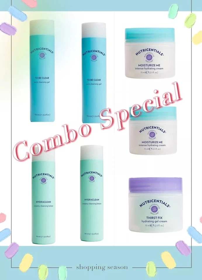 Paquete especial de cuidado de la piel bioadaptativo NuSkin Nutricentials. Auténtico y nuevo Foto 1 de 1