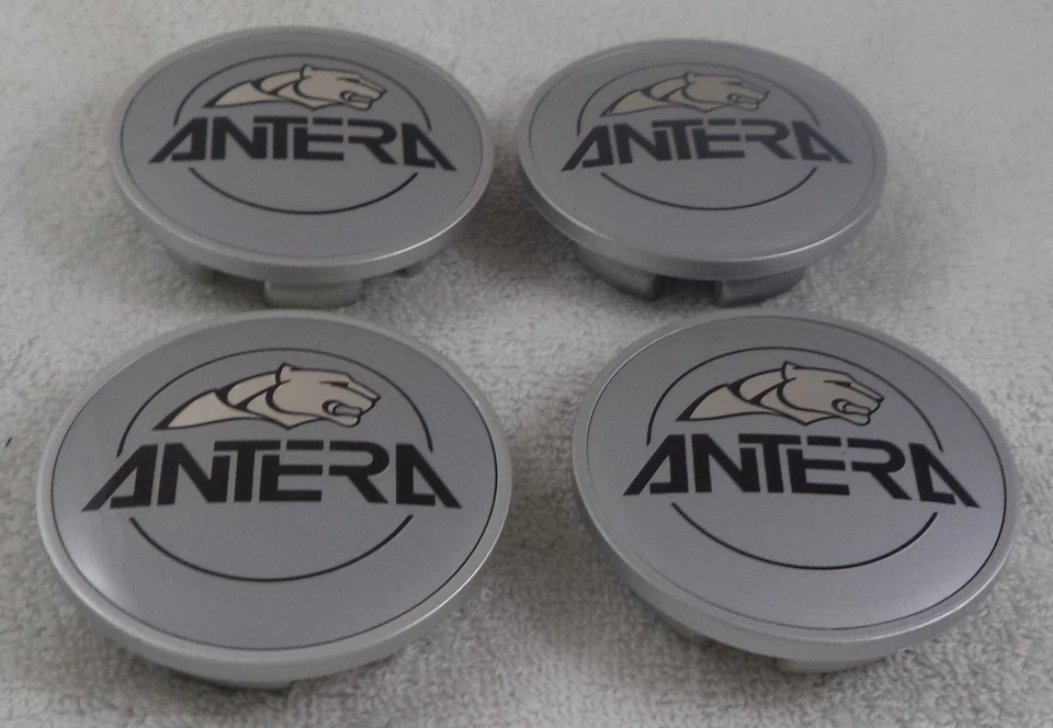 Juego de tapas centrales de rueda personalizadas plateadas Antera Wheels 4 # 191065001 Foto 1 de 1