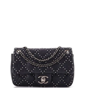 Chanel Paris-Dallas Metal Beauty Flap Bag Studded Quilted Distressed Calfskin - Picture 1 of 9