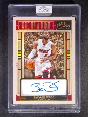 2024-25 Panini One And One Dwyane Wade One Of A Kind Auto GOld /10 - image 1 of 2