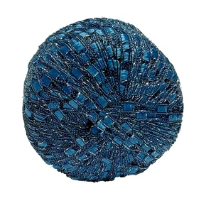 Berlini Leiterband Glitzergarn blau/grün - 62 Gramm - Bild 1 von 3