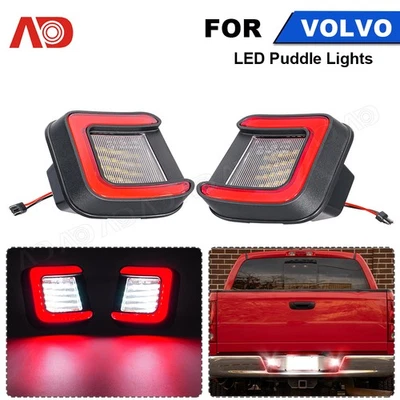 White+Red LED License Plate Light Rear Bumper Lamp For Dodge Ram 1500 2500 3500 - Image 1 of 4