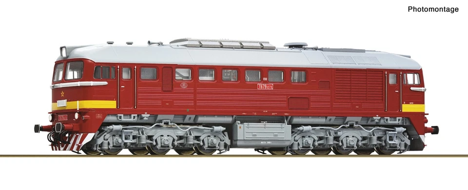 Roco 7310061 H0 DC Diesellokomotive T 679.1, CSD, digital mit Sound - Bild 1 von 1