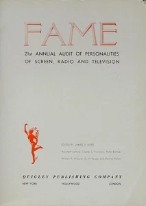 1952 FAME 21st Annual Audit of Personalities Screen, Radio, Television Magazine - Picture 1 of 8