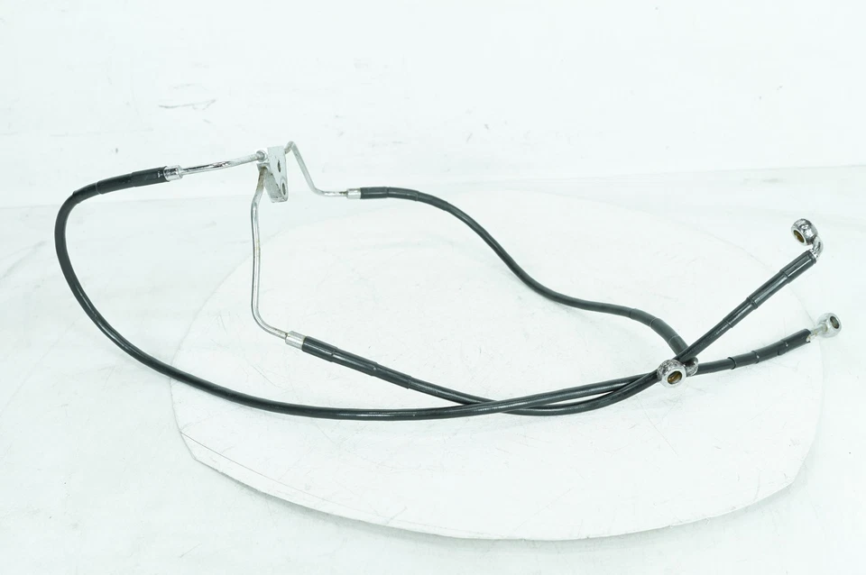 Harley Touring Street Glide 2010 FLHX tubo de manguera de freno delantero sin ABS Foto 1 de 4