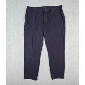 Pantalones de recreo público para hombre 36x28 azul distribuidor chino 5 bolsillos día de trabajo golf informales  - Imagen 1 de 18
