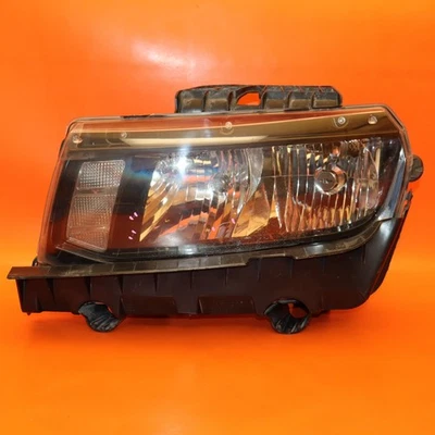 CHEVROLET CAMARO HEADLIGHT LEFT DRIVER 2014 2015 23266583 HALOGEN OEM - Image 1 of 4