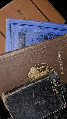 Sacred Album - Antique Poetry & Religious Books - Inscribed 1800s  - image 1 of 4