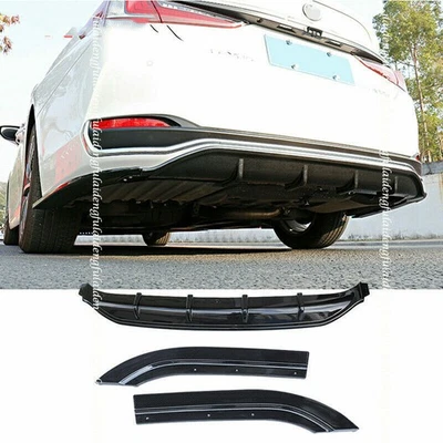 For Lexus ES300H/250 19-25 Rear Bumper Spoiler Cover Body Kit Chin Lip Diffuser Foto 1 de 4