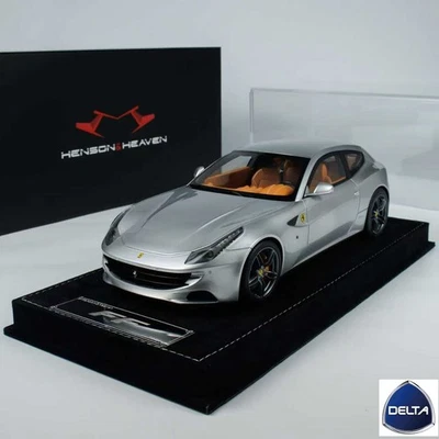 1/18 Henson & Heaven HH Model Ferrari FF Liquid Sliver - Image 1 of 4