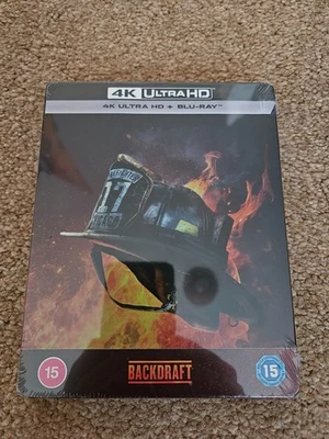 Backdraft  4K UHD + Blu-ray - Collector's Edition Steelbook  BRAND NEW & SEALED - Image 1 of 4