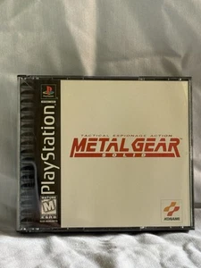 Metal Gear Solid (SONY PlayStation 1, 1998) PS1 PSX COMPLETE PRISTINE CASE MINT - Picture 1 of 6