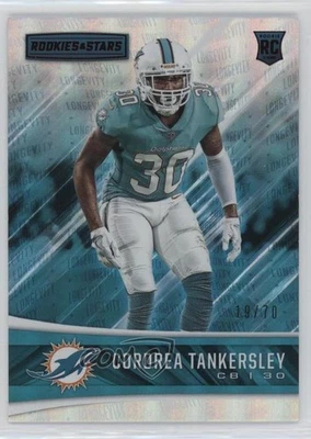 2017 Panini Rookies & Stars Rookies Longevity /70 Cordrea Tankersley #226 RC - Image 1 of 2