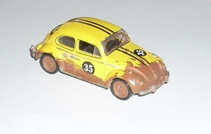 Johnny Lightning 1966 Volkswagen Beetle Bug Off-Road Racer VW 4-pack Car - Picture 1 of 3