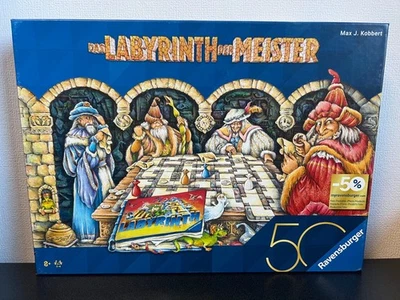 Das Labyrinth der Meister Ravensburger Jubiläumsausgabe 50 Jahre Neuware - Bild 1 von 4
