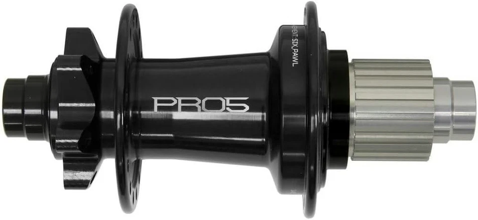 Buje trasero Hope Pro 5 - 12 x 148 mm 6 pernos micro spline negro 28H  Foto 1 de 1