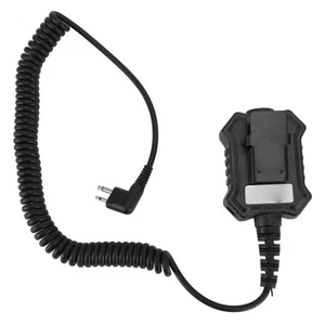 U94X Push To Talk Adapter Coiled Radio Headset Connector Cable For GP-88 GP- Fit - Zdjęcie 1 z 22