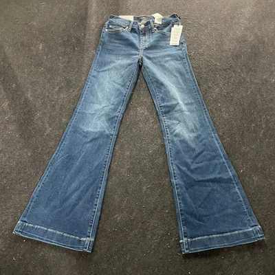 7 FOR ALL MANKIND Slim Illusion Tailorless Dojo Jeans Women's Size 26  - Image 1 of 4