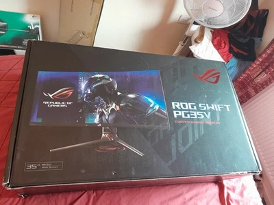 *REDUCED* ASUS ROG SWIFT PG35V Ultra wide curved monitor not working - Image 1 of 4