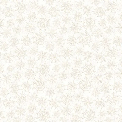 Quilting Treasures - Jeepers Creepers - Spiderwebs - Crema, por comprar Foto 1 de 4