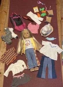 American Girl Doll Julie Albright Girl of The Year Puppe 2014 Mit Viel Zubehör - Bild 1 von 11