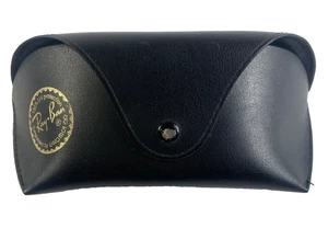 Custodia per occhiali unisex Ray Ban custodia per occhiali astuccio grande nero da rivenditore - Foto 1 di 3