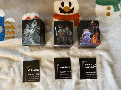 Hosts of Mordor, Food and Fellowship, and Elven Council MTG Commander Precons - Image 1 of 4