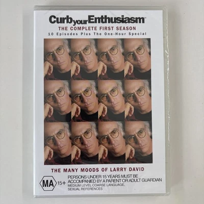 Curb Your Enthusiasm - Complete Season 1 (DVD) Australia Region 4 - NEW & SEALED - image 1 of 2