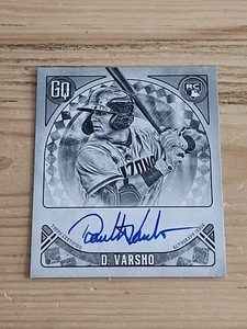 2021 Topps Gypsy Queen Mini Rookie bianco e nero #4/50 Daulton Varsho auto radiocomandata - Foto 1 di 3