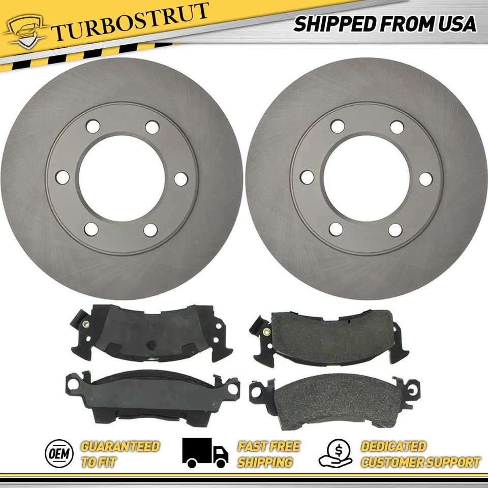 Kit de pastillas de freno delanteras OE para camioneta Chevrolet K10 1971 1972 6,6 L Foto 1 de 2