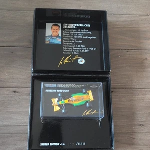 1/64 MINICHAMPS MICHAEL SCHUMACHER BENETTON FORD B193 HOCKENHEIM 1993 - Picture 1 of 6