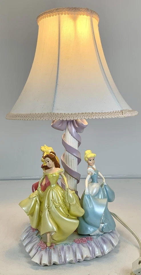 DIsney Princess Lamp Vintage Hampton Bay Lamp Disney Store With Shade WORKS - Image 1 of 4