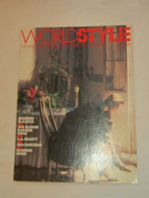 Fall 1988 World Style The International Fashion Forecast Magazine - Image 1 of 3