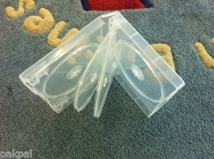 1 neue hochwertige seltene 27mm 6-DVD Gehäuse mit patentiertem M-LOCK, super transparent, DB27-6C - Bild 1 von 1