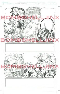 CITY OF HEROES #6 pagina 14 Arte originale - WILSON TORTOSA - Foto 1 di 1