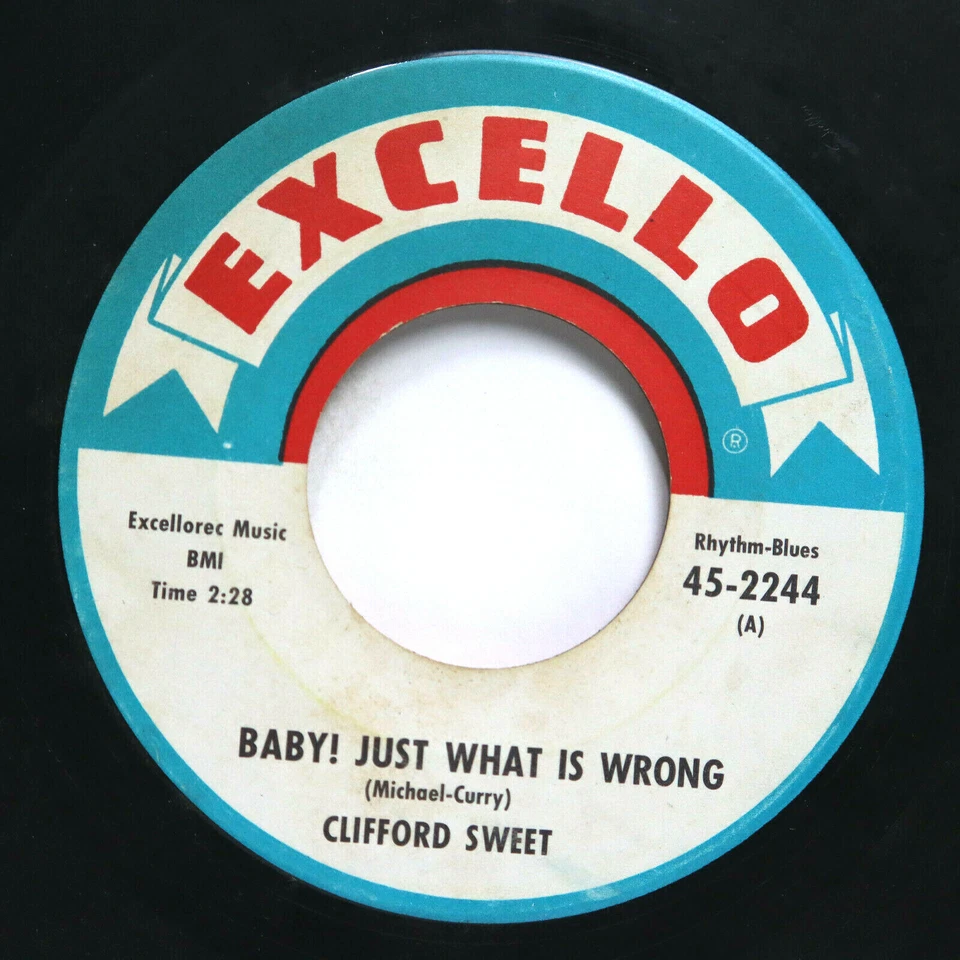 CLIFFORD SWEET - JUST A LONELY LONELY BOY/ BABY! JUST WHAT IS WRONG - SOUL 45  Foto 1 de 2