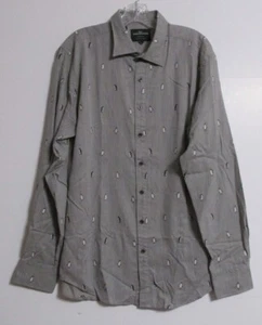 Men's Rodd & Gunn Hillersden Long Sleeve Shirt Pebble Gray Style: LP2809 - Picture 1 of 12